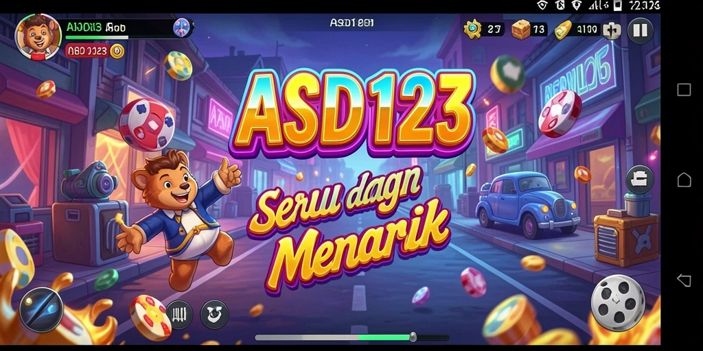 Tampilan gameplay seru dalam ASD123 yang penuh tantangan.
