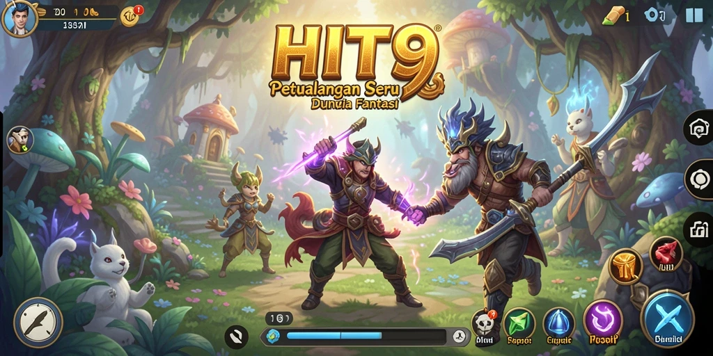 Menampilkan grafis memukau dan pertarungan seru dalam HIT9.