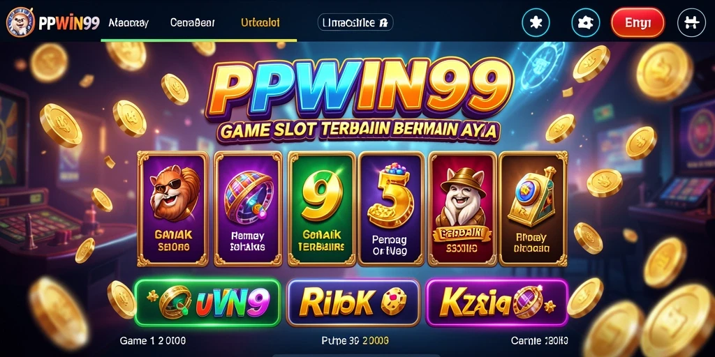 Tampilan permainan Slot yang menarik dan penuh warna.