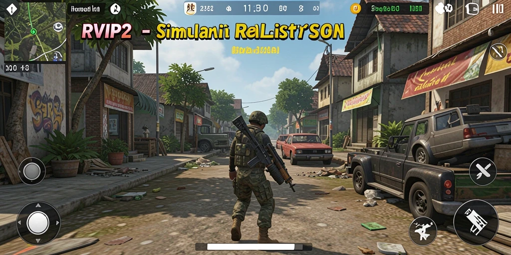 Gameplay RVIP2 dengan detail visual yang menakjubkan.