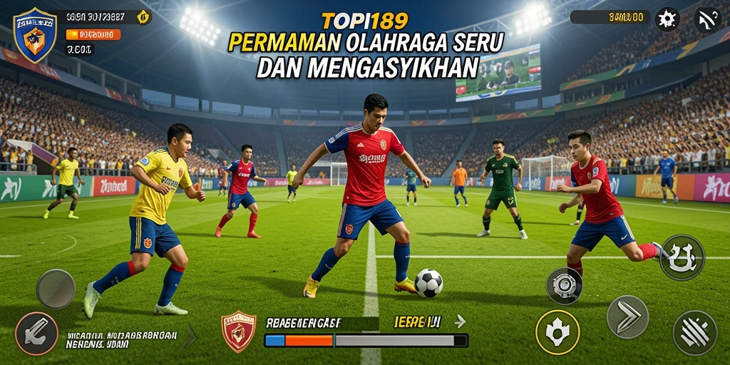 Tampilan gameplay <strong>TOPI189</strong> yang seru dalam aksi olahraga.