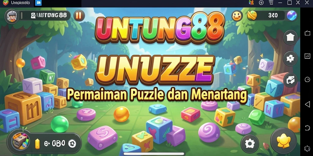 Tampilan menarik dari gameplay UNTUNG88 dalam puzzle seru.
