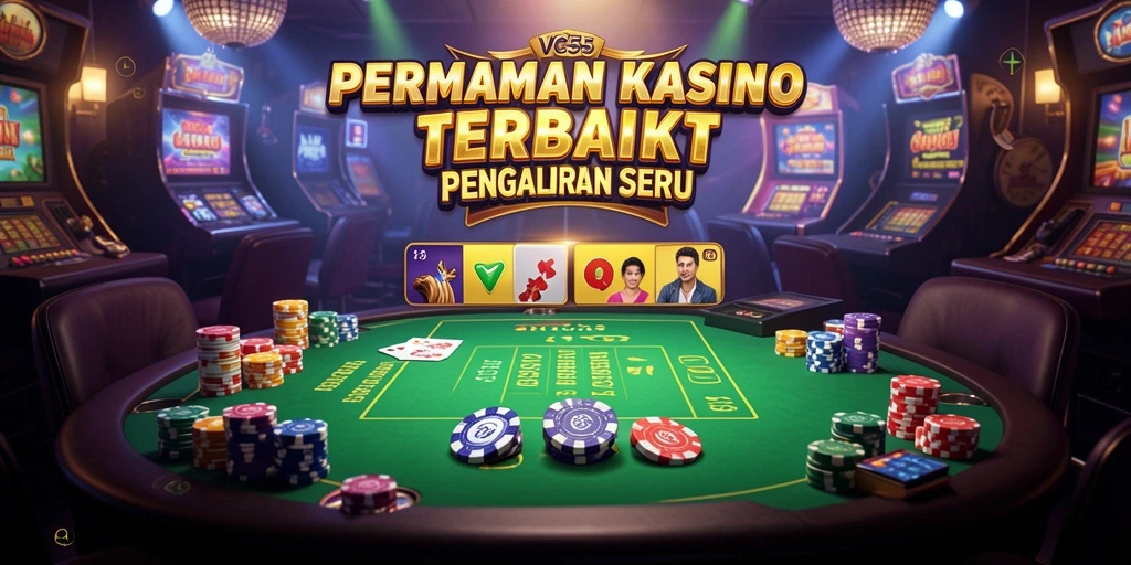 Gameplay menarik VC55 dengan berbagai pilihan permainan Kasino.
